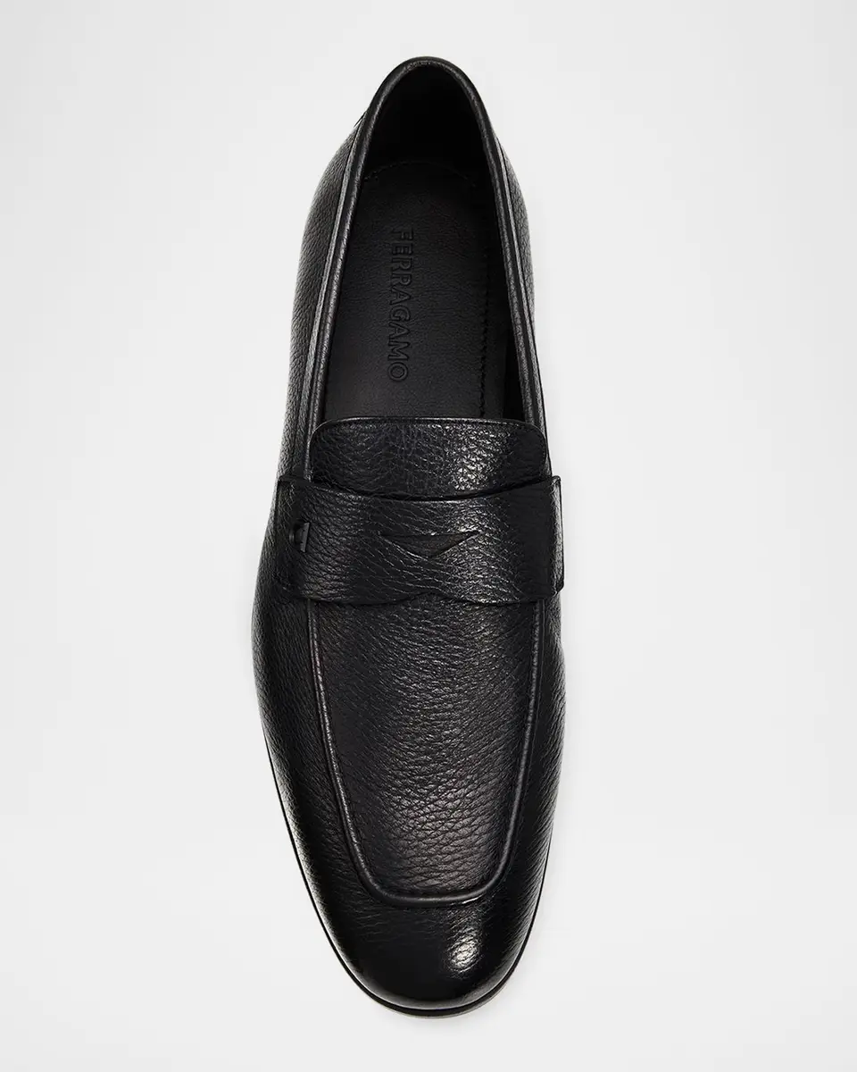 Ferragamo Leather Penny Loafers | Thumbnail 6