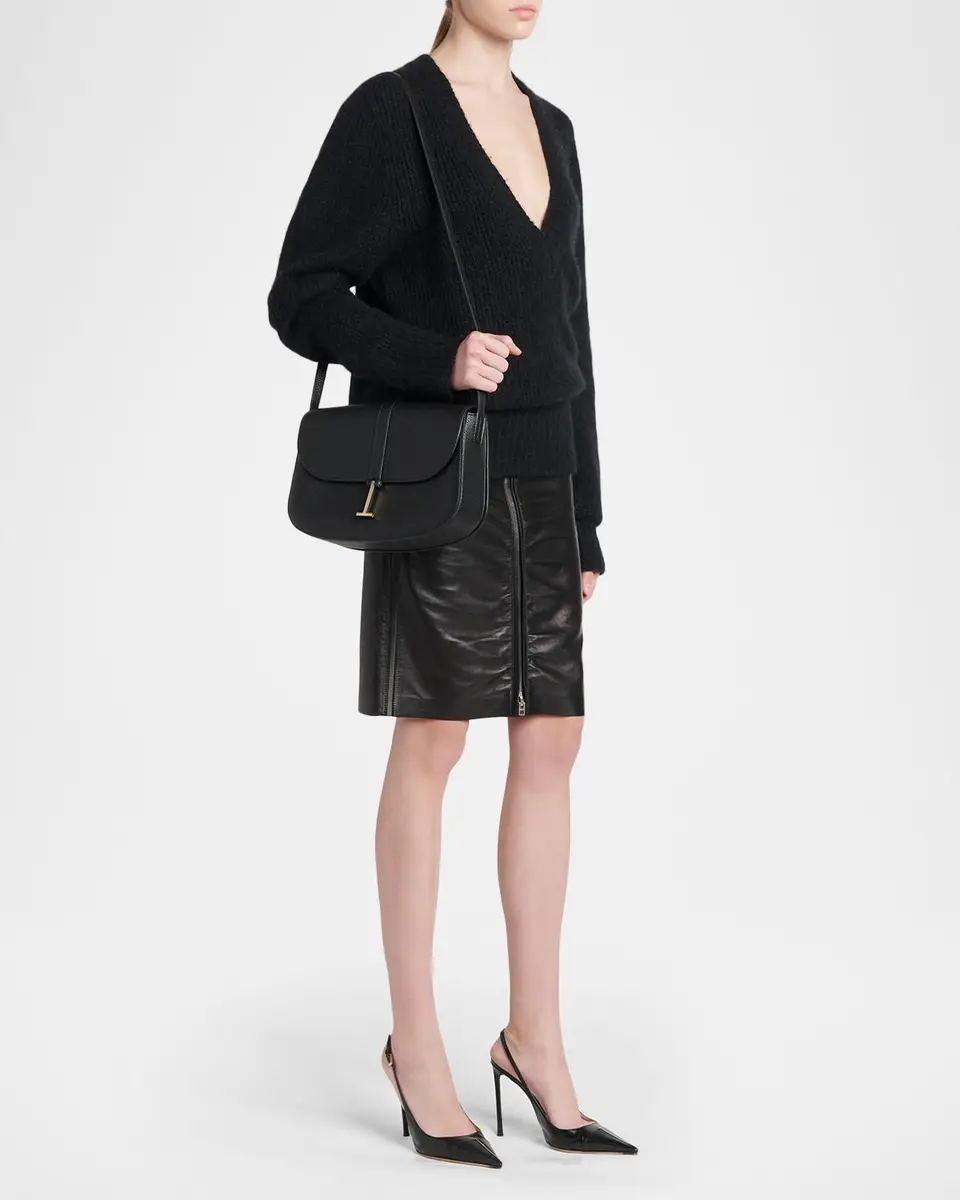 Tom Ford Kara Medium Grain Leather Crossbody Bag | Thumbnail 5
