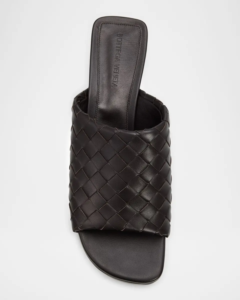 Bottega Veneta 70mm Rosita Intrecciato Leather Wedge Mules | Thumbnail 6 Bottega Veneta 70mm Rosita Intrecciato Leather Wedge Mules | Thumbnail 6