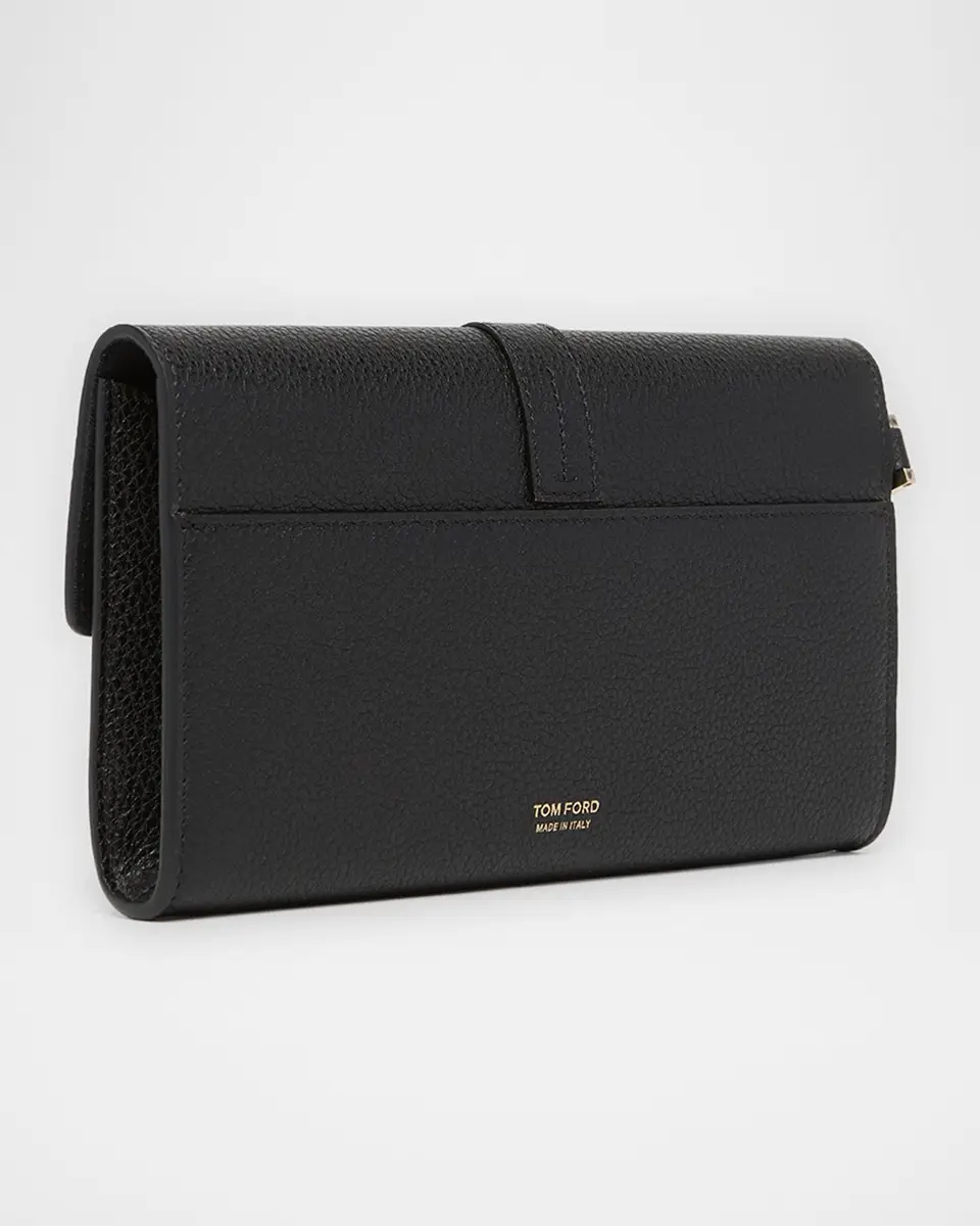 Tom Ford Kara Hanging T Leather Wristlet | Thumbnail 3 Tom Ford Kara Hanging T Leather Wristlet | Thumbnail 3