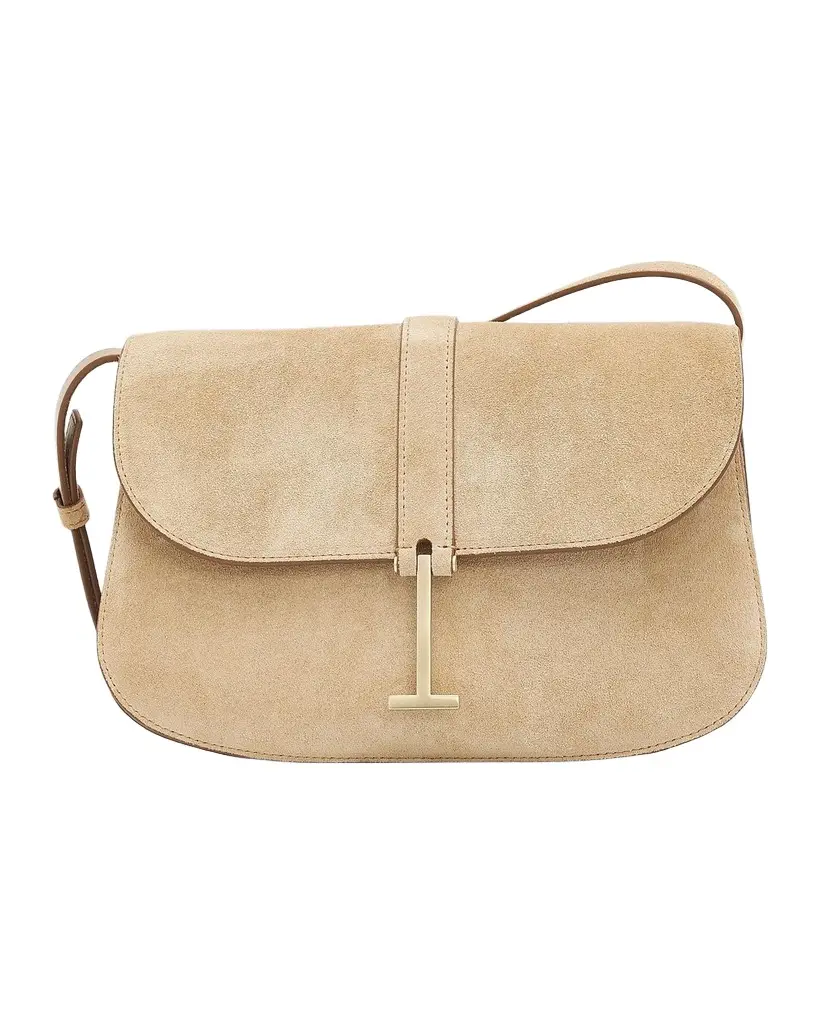 Tom Ford Kara Small Suede Crossbody Bag | Image 1 Tom Ford Kara Small Suede Crossbody Bag | Image 1