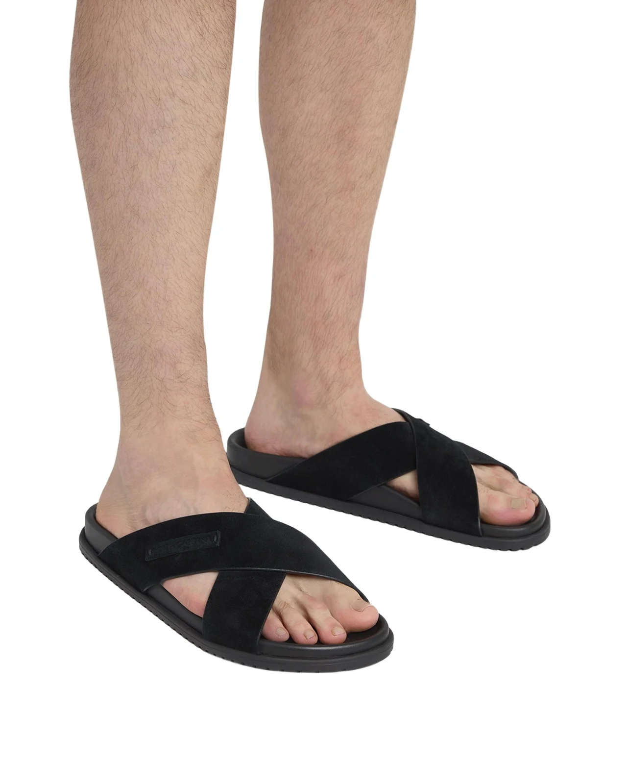 Men's Suede Criss-Cross Sandals Men's Suede Criss-Cross Sandals
