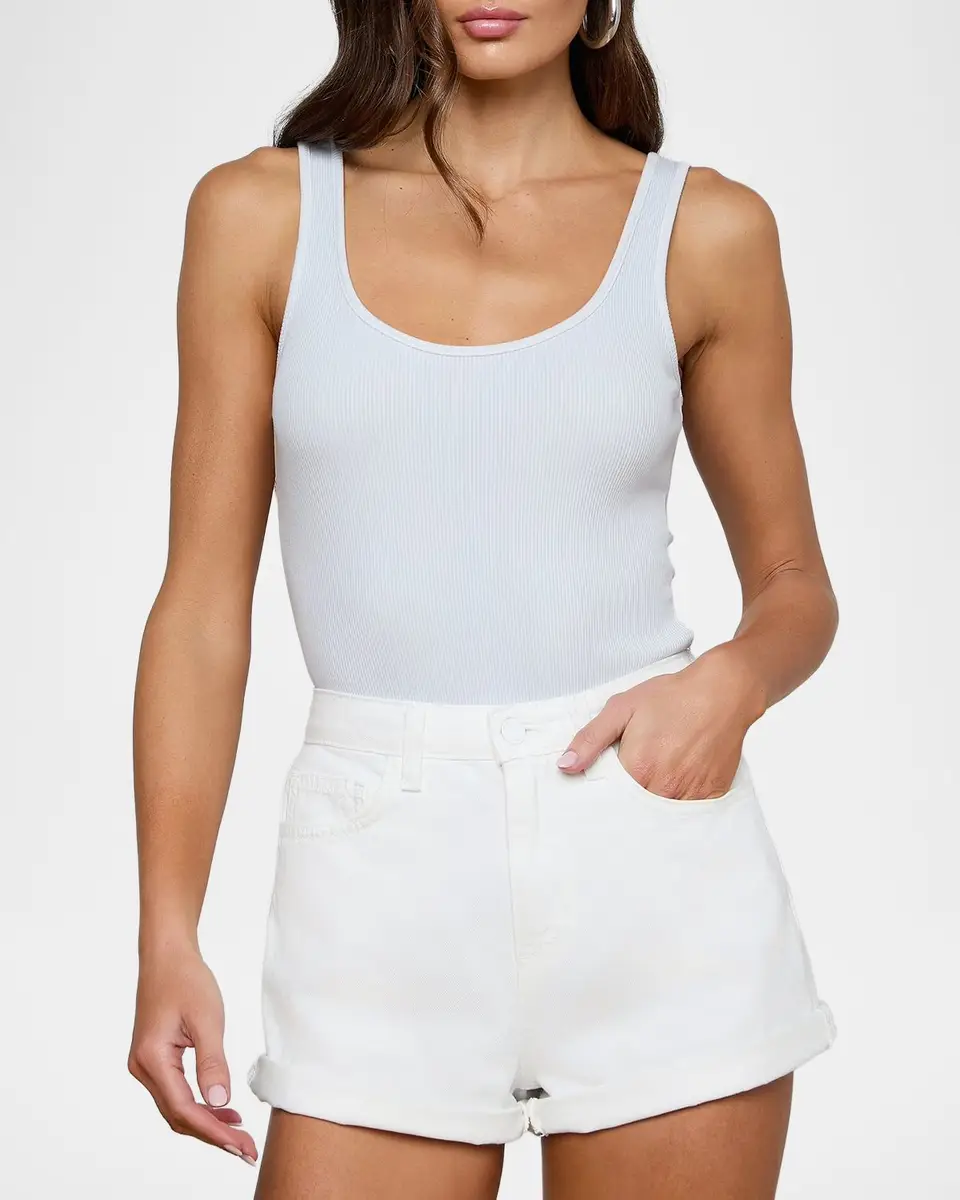 L'Agence Nica Scoop-Neck Tank Bodysuit | Thumbnail 4