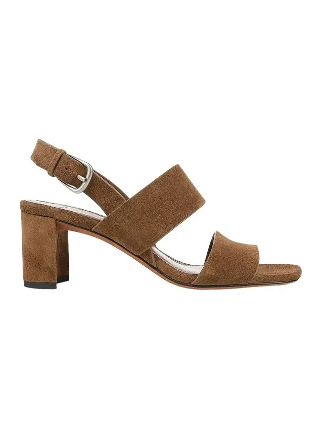 Oliana Suede Block-Heel Sandals Oliana Suede Block-Heel Sandals