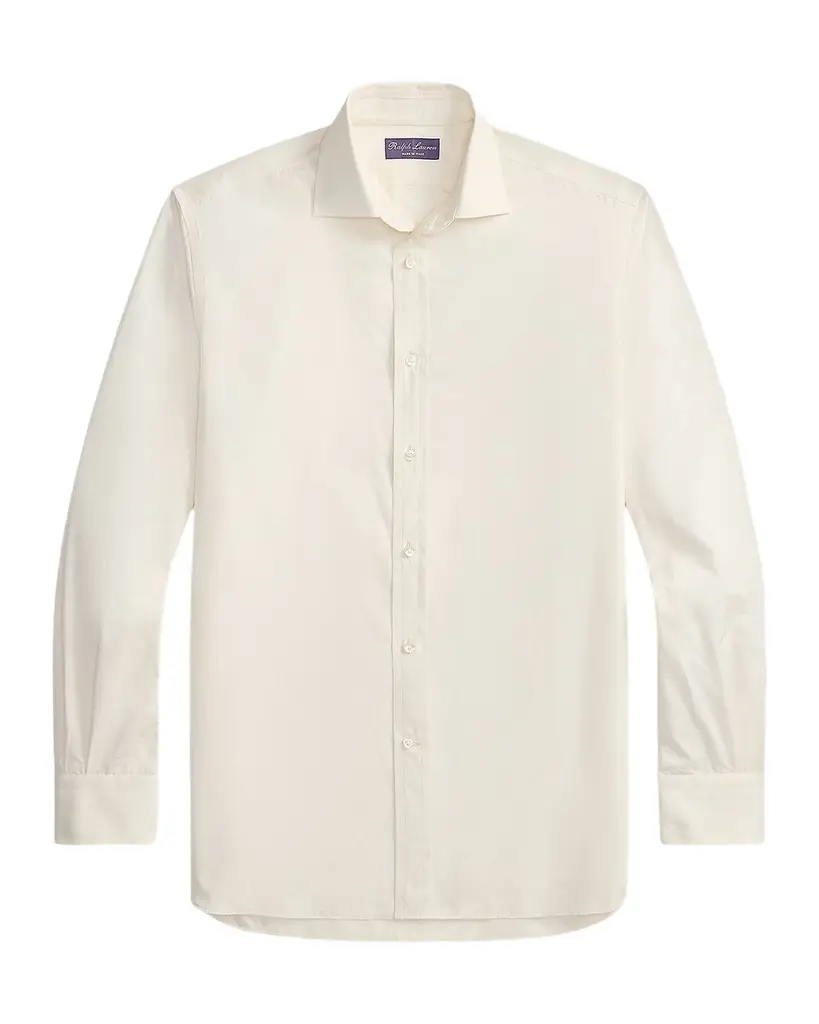 Ralph Lauren Purple Label Men's Silk and Linen Sport Shirt | Image 1 Ralph Lauren Purple Label Men's Silk and Linen Sport Shirt | Image 1