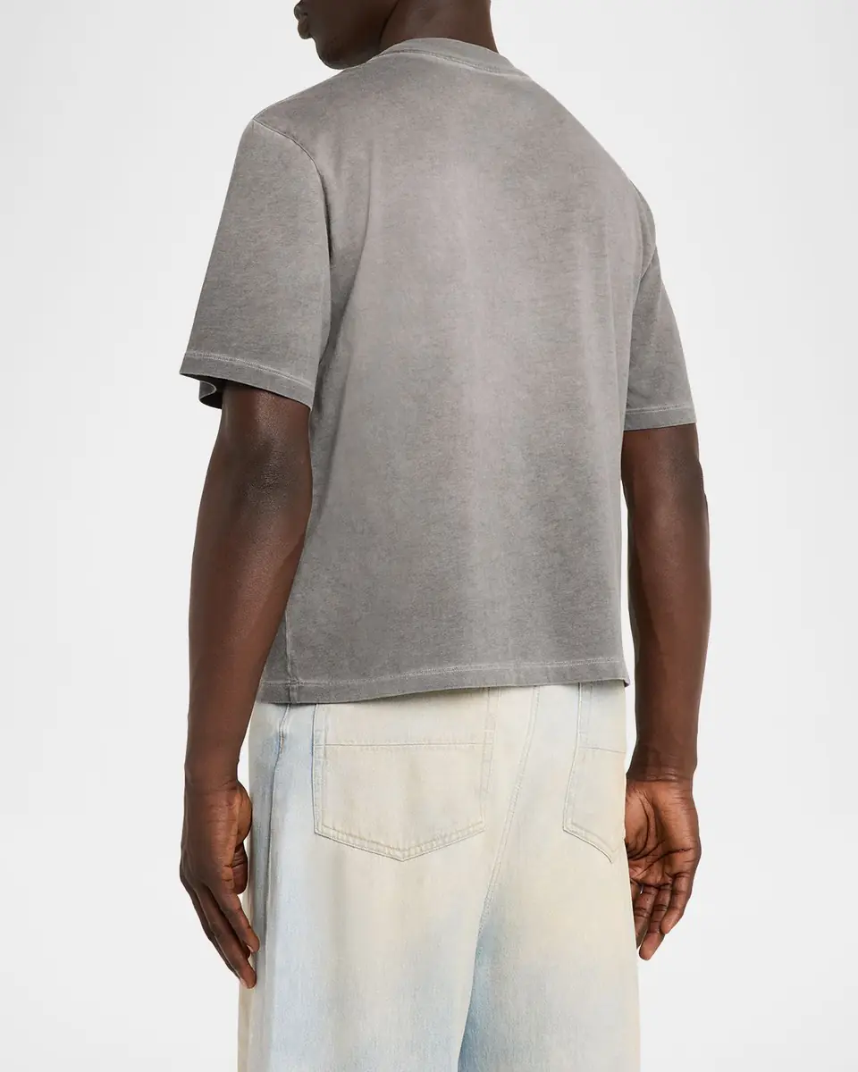 AMIRI Faded Pocket Crop T-Shirt | Thumbnail 2