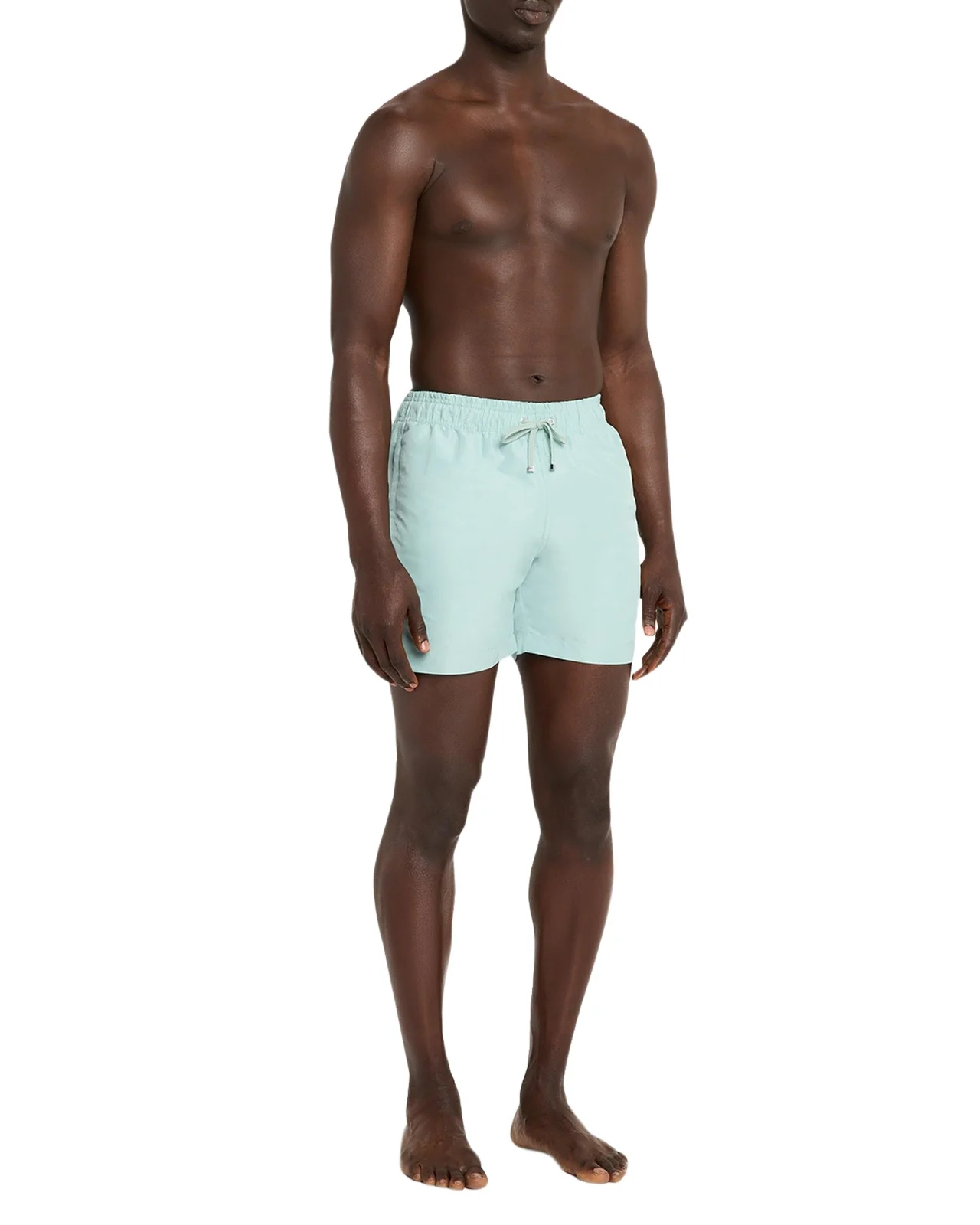 Men's Logo Patch Swim Trunks Men's Logo Patch Swim Trunks