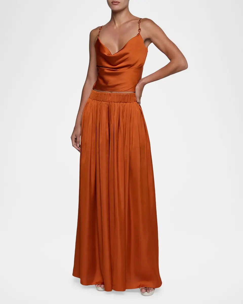 L'Agence Calista Horsebit-Strap Satin Camisole | Thumbnail 2 L'Agence Calista Horsebit-Strap Satin Camisole | Thumbnail 2