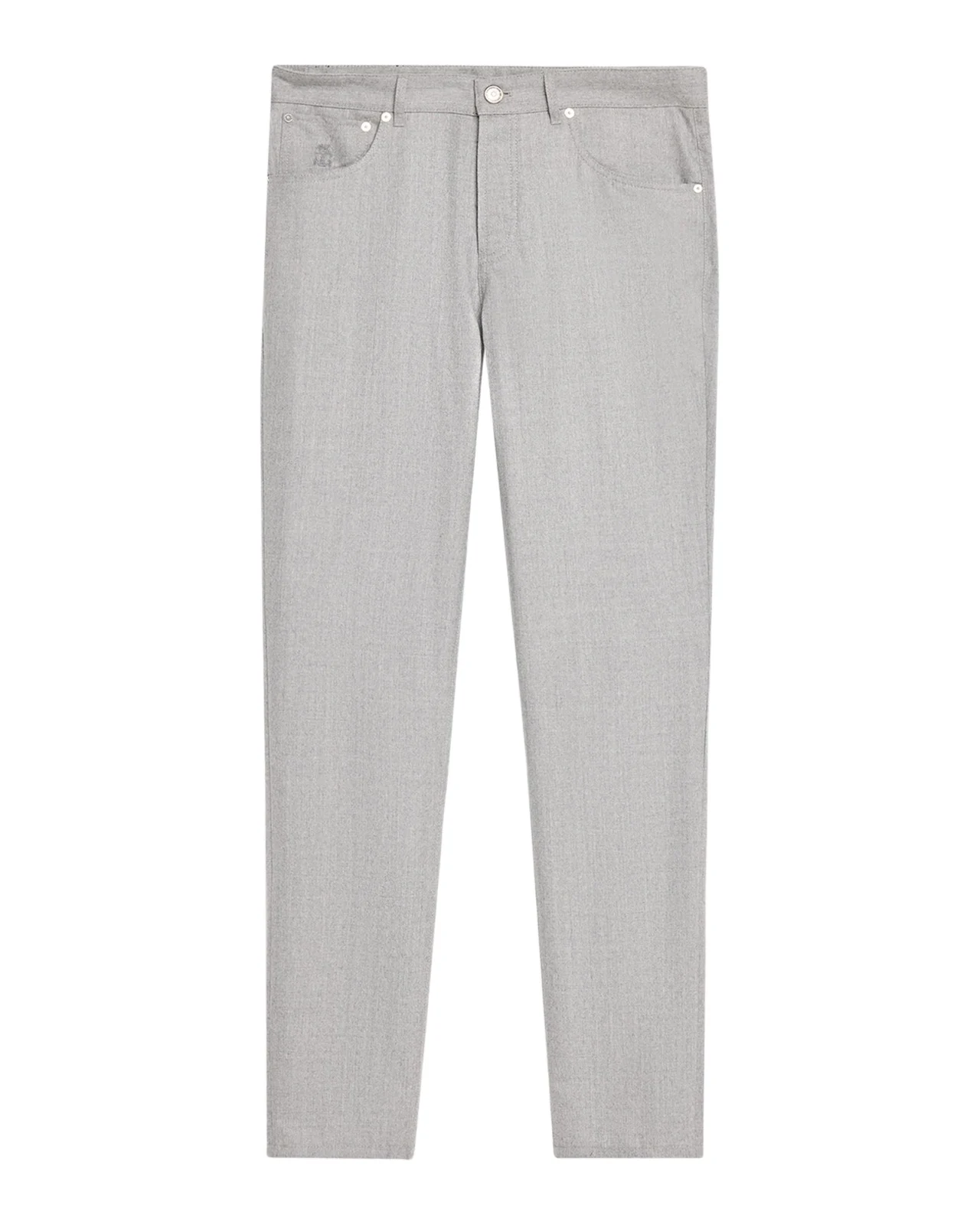Men's Flannel Tapered Leg Five-Pocket Pants Men's Flannel Tapered Leg Five-Pocket Pants