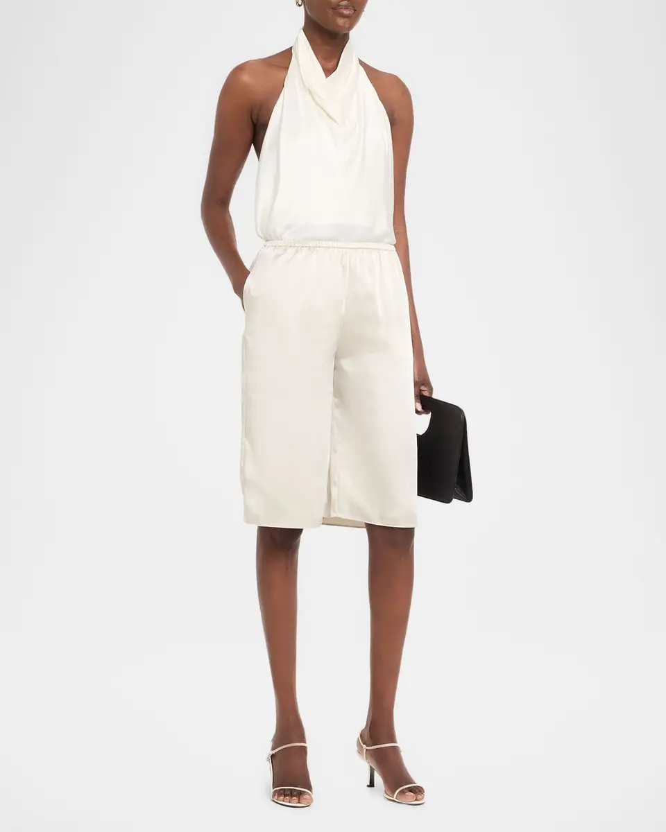 SEROYA Brice Satin Shorts | Thumbnail 2 SEROYA Brice Satin Shorts | Thumbnail 2
