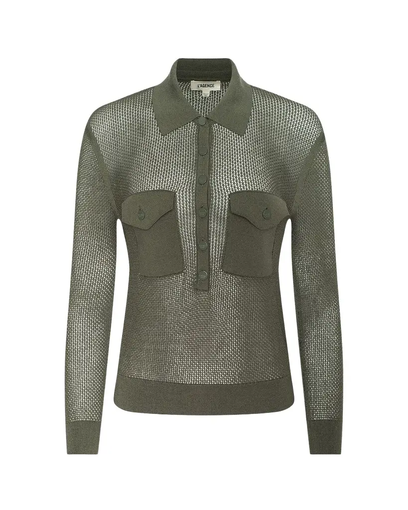 L'Agence Carine Cashmere-Blend Sweater | Image 1 L'Agence Carine Cashmere-Blend Sweater | Image 1