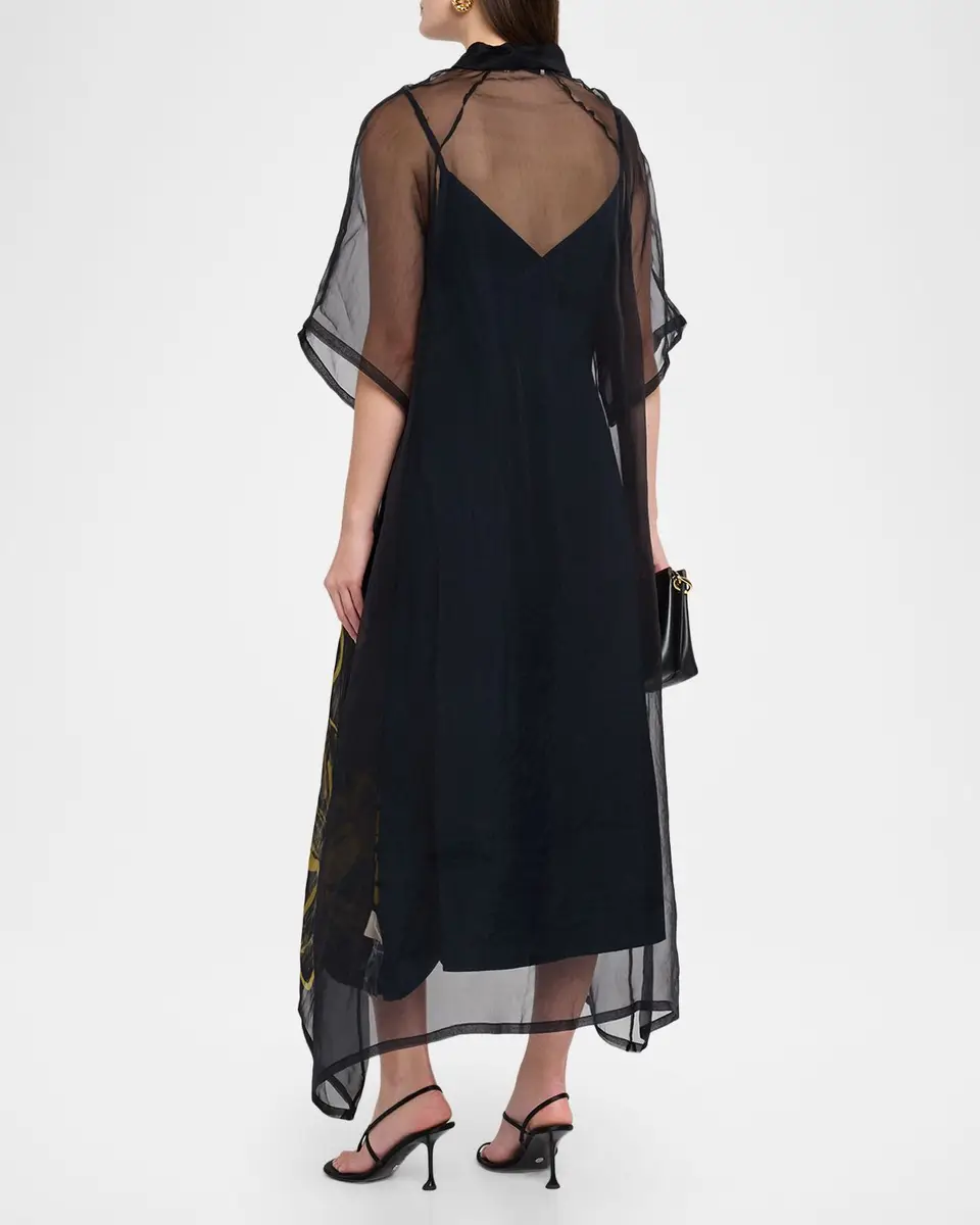 LOVEBIRDS Selene Floral-Print Tulle Maxi Dress | Thumbnail 3 LOVEBIRDS Selene Floral-Print Tulle Maxi Dress | Thumbnail 3