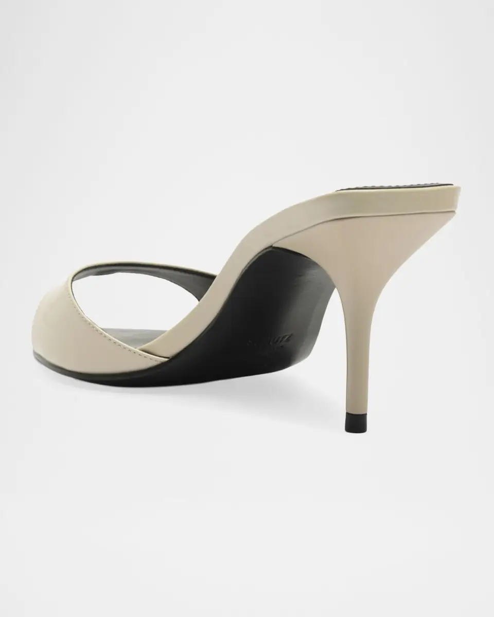 Schutz 75mm Elodie Leather Mules | Thumbnail 3 Schutz 75mm Elodie Leather Mules | Thumbnail 3