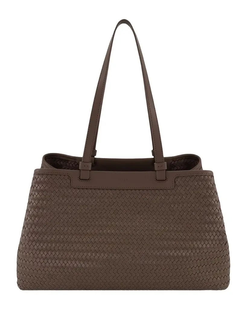 Vince Marin Woven Leather Tote Bag | Image 1 Vince Marin Woven Leather Tote Bag | Image 1