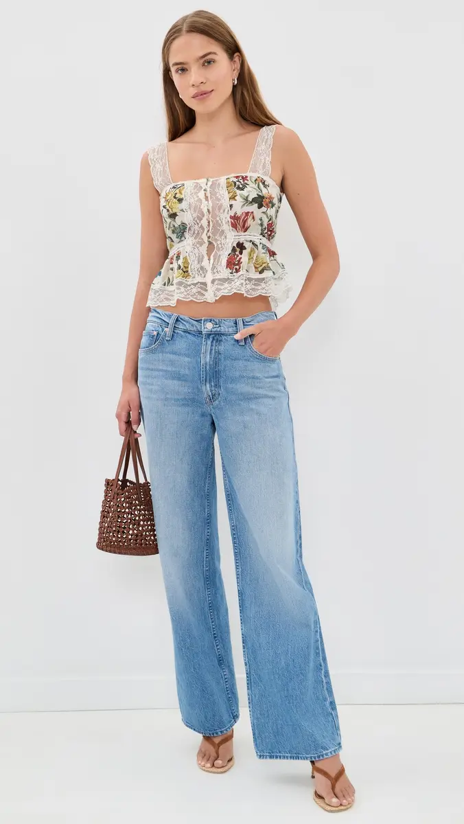 Alice + Olivia Annabeth Square Neck Top | Thumbnail 5 Alice + Olivia Annabeth Square Neck Top | Thumbnail 5