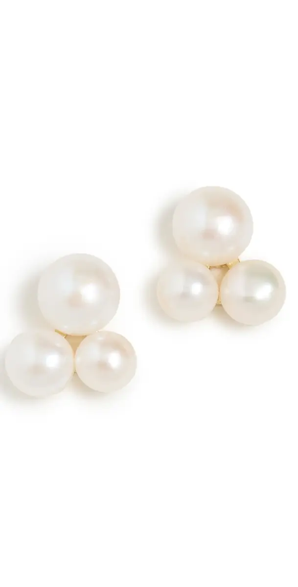 Shashi Pearl Bouquet Stud | Image 1 Shashi Pearl Bouquet Stud | Image 1