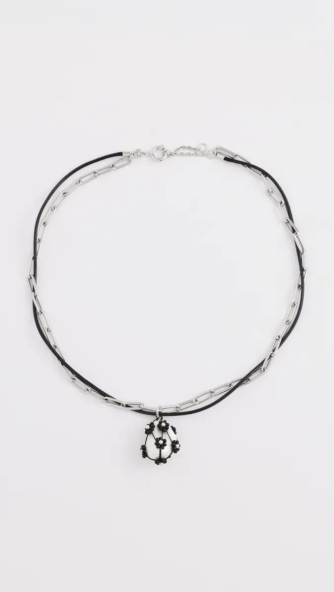 Tory Burch Double Strand Pearl Pendant Necklace | Thumbnail 4 Tory Burch Double Strand Pearl Pendant Necklace | Thumbnail 4