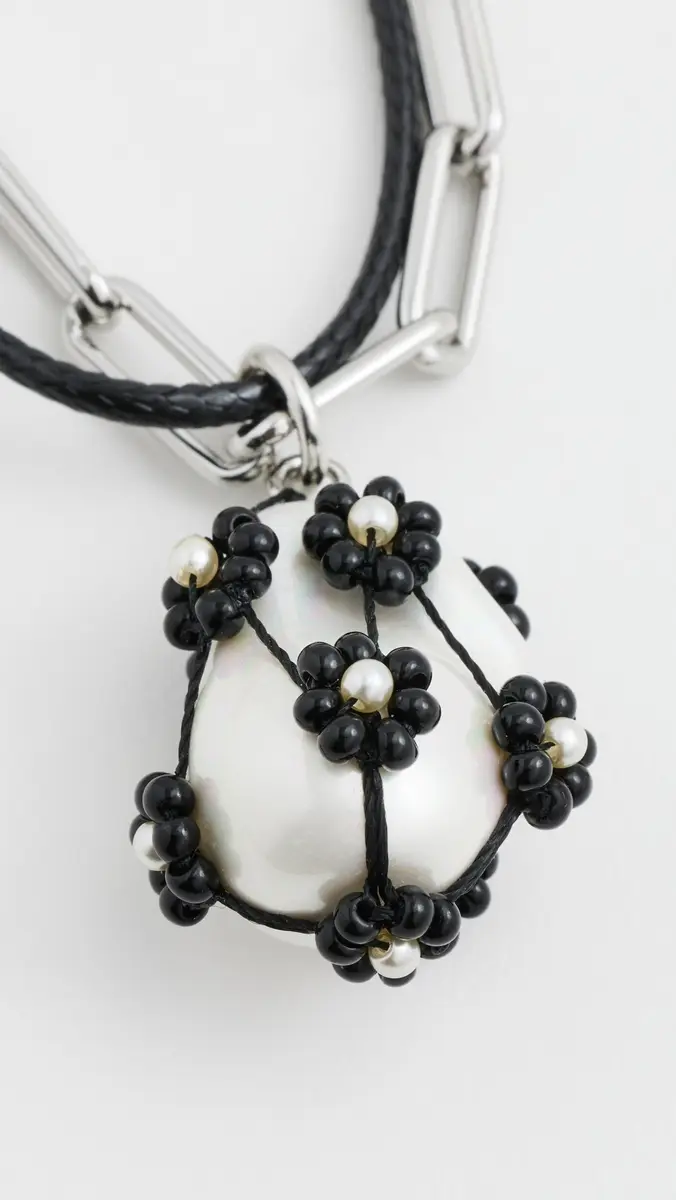 Tory Burch Double Strand Pearl Pendant Necklace | Thumbnail 5 Tory Burch Double Strand Pearl Pendant Necklace | Thumbnail 5