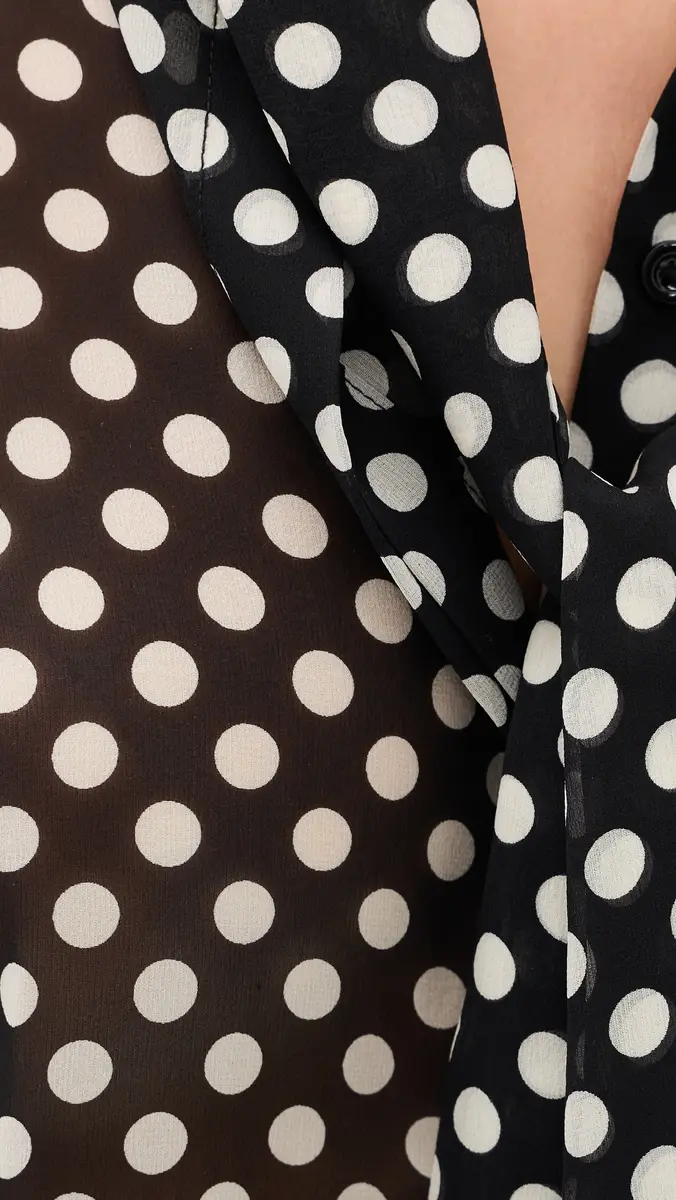 Frame The Polka Dot Nouvelle Blouse | Thumbnail 6 Frame The Polka Dot Nouvelle Blouse | Thumbnail 6