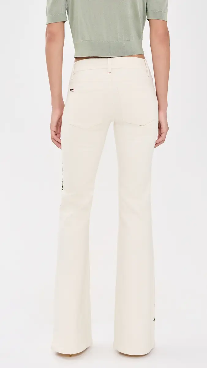 Alice + Olivia Emryn Embroidered Jeans | Thumbnail 3