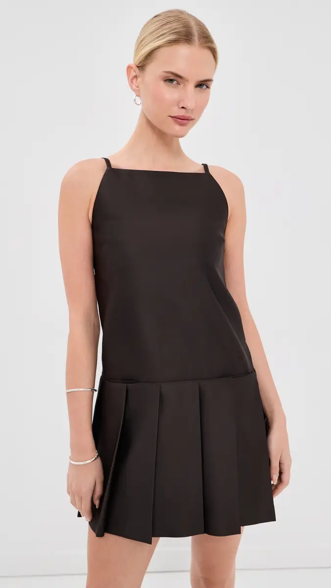 Acne Studios Silk Sleeveless Mini Dress | Thumbnail 2 Acne Studios Silk Sleeveless Mini Dress | Thumbnail 2