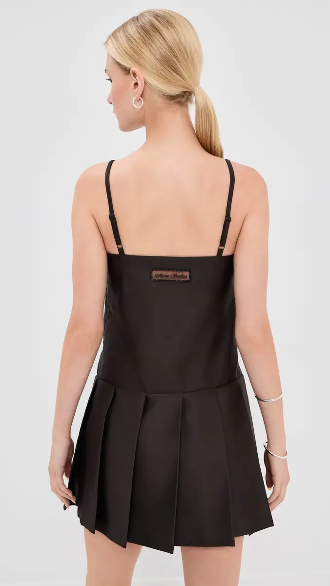 Acne Studios Silk Sleeveless Mini Dress | Thumbnail 3 Acne Studios Silk Sleeveless Mini Dress | Thumbnail 3