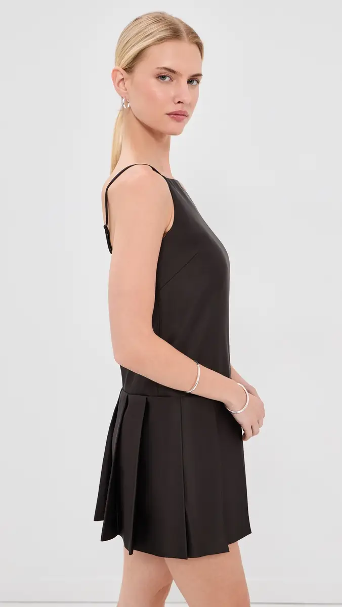 Acne Studios Silk Sleeveless Mini Dress | Thumbnail 4 Acne Studios Silk Sleeveless Mini Dress | Thumbnail 4