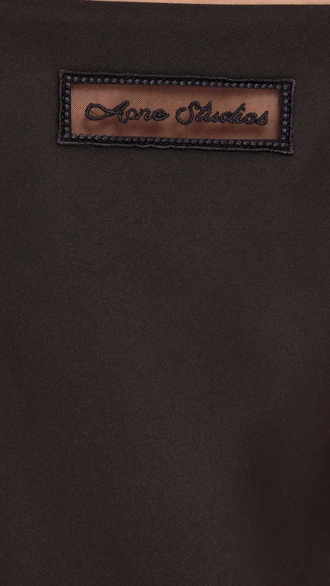 Acne Studios Silk Sleeveless Mini Dress | Thumbnail 6 Acne Studios Silk Sleeveless Mini Dress | Thumbnail 6