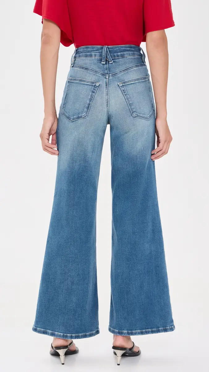 GOOD AMERICAN Soft Tech Good Waist Palazzo Ankle Jeans Indigo38 | Thumbnail 3 GOOD AMERICAN Soft Tech Good Waist Palazzo Ankle Jeans Indigo38 | Thumbnail 3