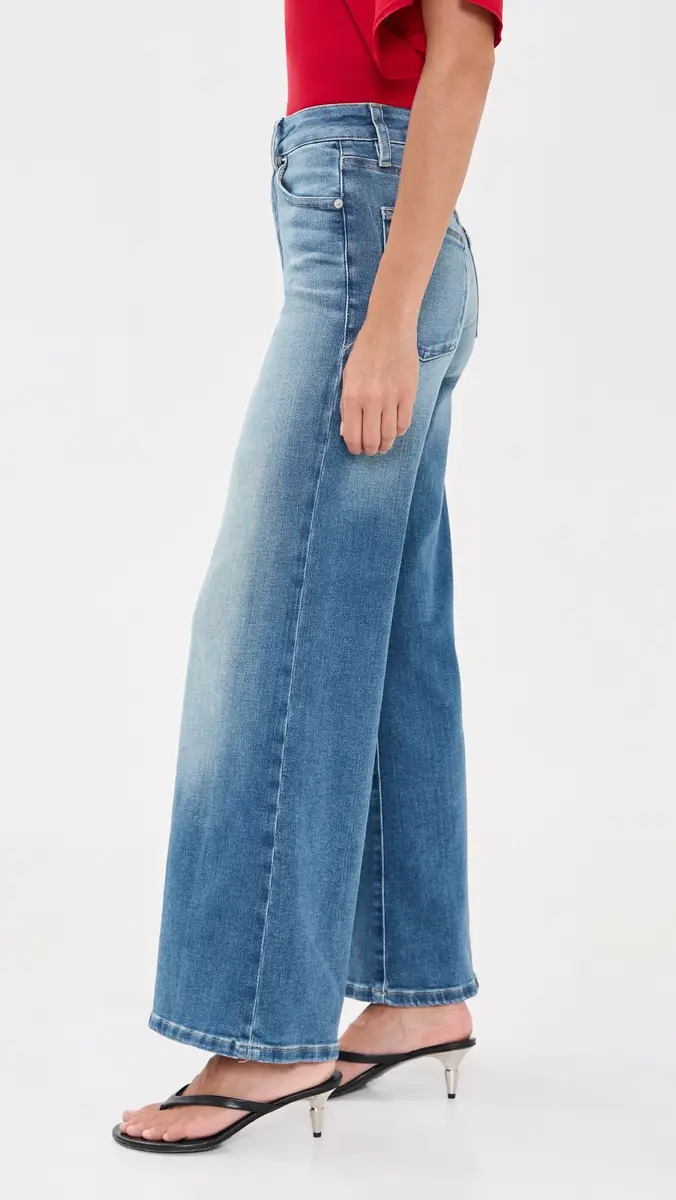GOOD AMERICAN Soft Tech Good Waist Palazzo Ankle Jeans Indigo38 | Thumbnail 4 GOOD AMERICAN Soft Tech Good Waist Palazzo Ankle Jeans Indigo38 | Thumbnail 4