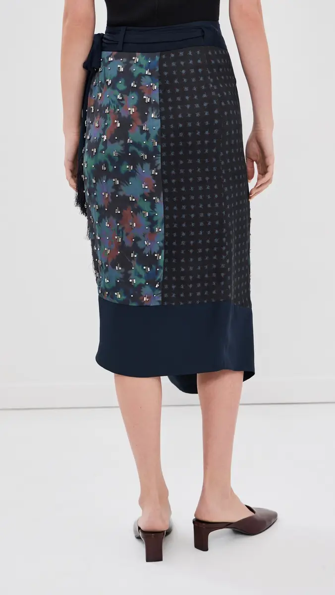 3.1 Phillip Lim Desert Flower Draped Wrap Skirt | Thumbnail 3 3.1 Phillip Lim Desert Flower Draped Wrap Skirt | Thumbnail 3