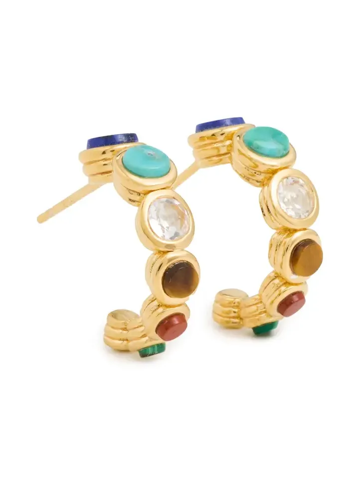 Theorie des Couleurs Hoop Earrings