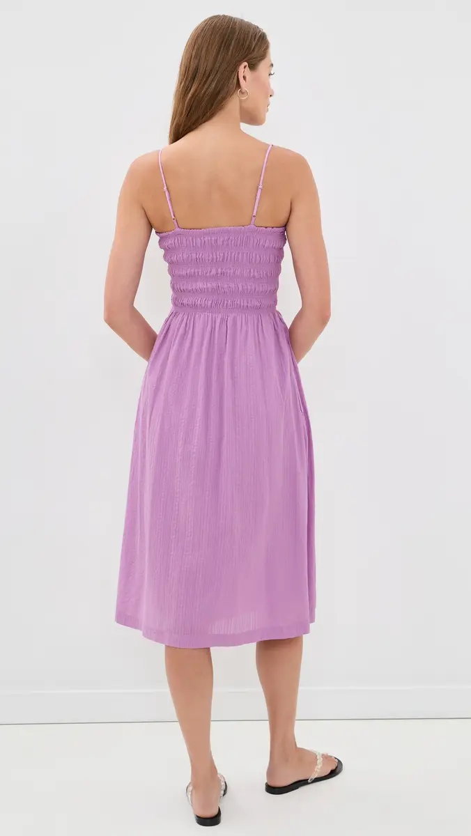 Madewell Peony Midi Dress | Thumbnail 3 Madewell Peony Midi Dress | Thumbnail 3