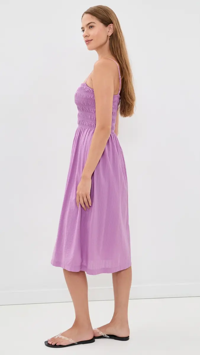 Madewell Peony Midi Dress | Thumbnail 4 Madewell Peony Midi Dress | Thumbnail 4