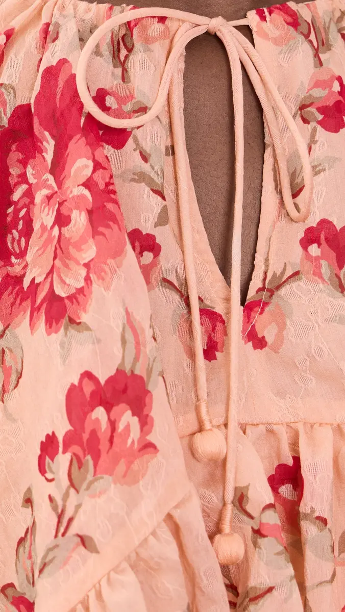 Sea Christina Print Midi Cape Dress | Thumbnail 6 Sea Christina Print Midi Cape Dress | Thumbnail 6