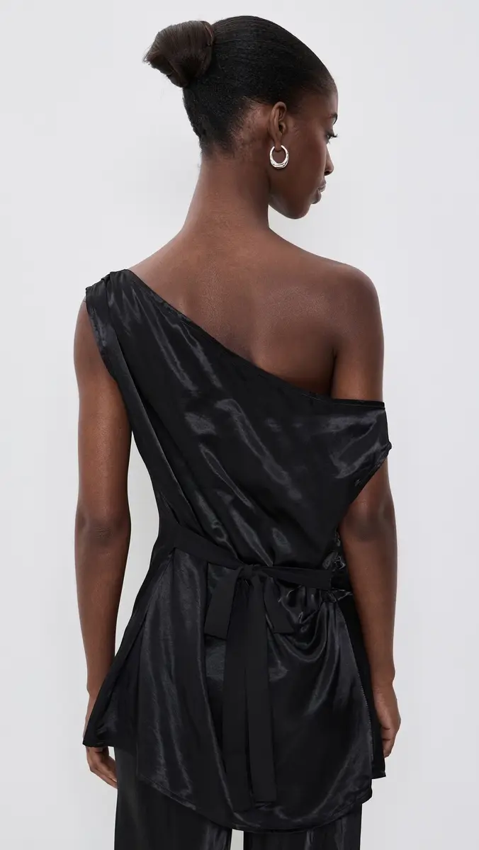 VRG GRL Camille Satin Tunic Top | Thumbnail 3 VRG GRL Camille Satin Tunic Top | Thumbnail 3
