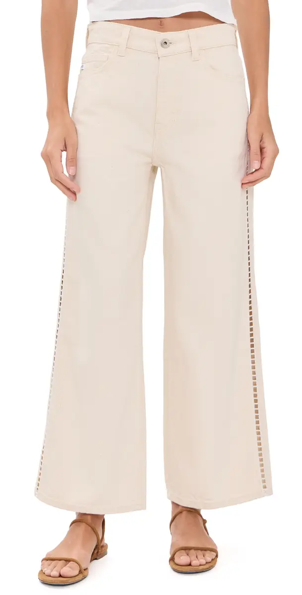 Ag Saige Wide Leg Crop Jeans | Image 1 Ag Saige Wide Leg Crop Jeans | Image 1