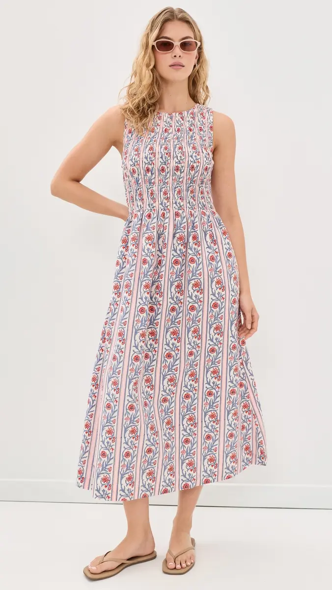 Marea Sara Floral Vine Dress | Thumbnail 5