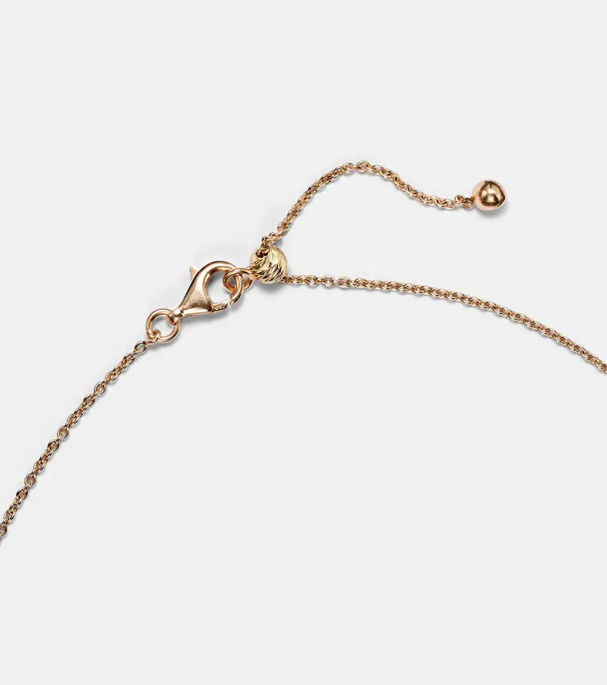 Kamyen 18kt rose gold choker with rubies and diamonds | Thumbnail 2