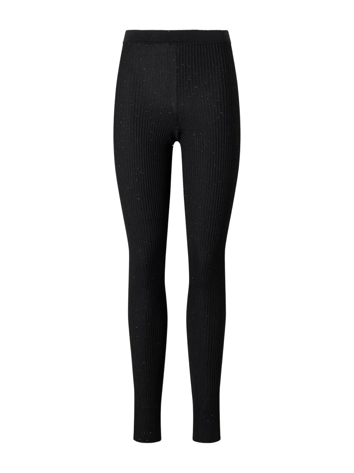 Ribbed Lurex Leggings