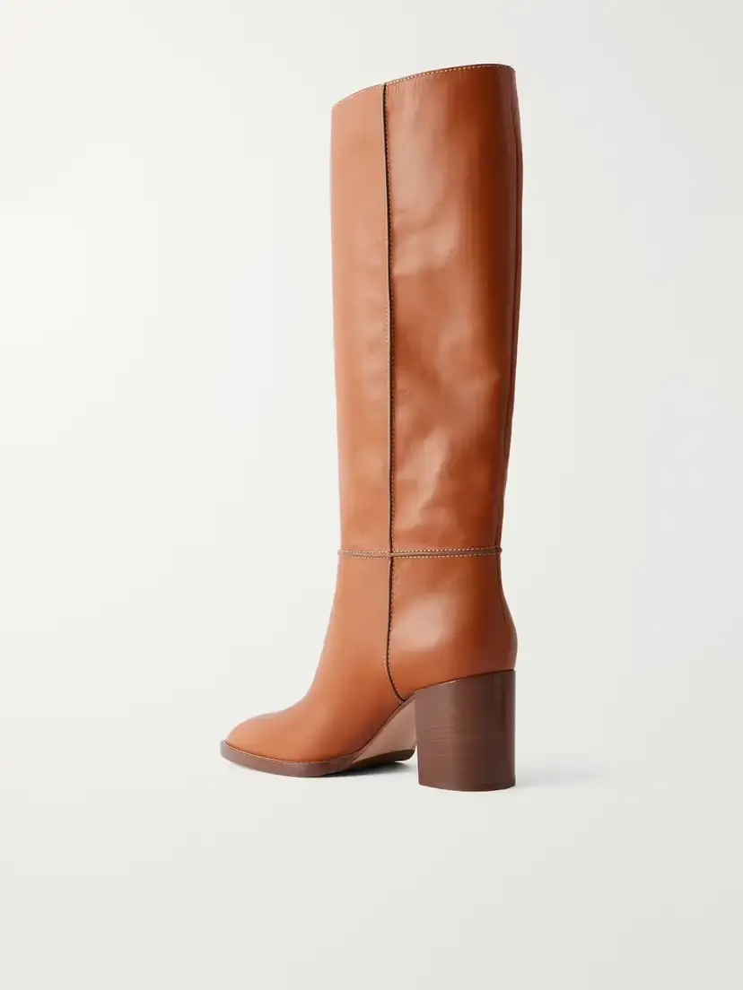 Gianvito Rossi 70 Leather Knee Boots | Thumbnail 3