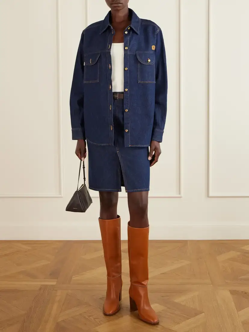 Gianvito Rossi 70 Leather Knee Boots | Thumbnail 4