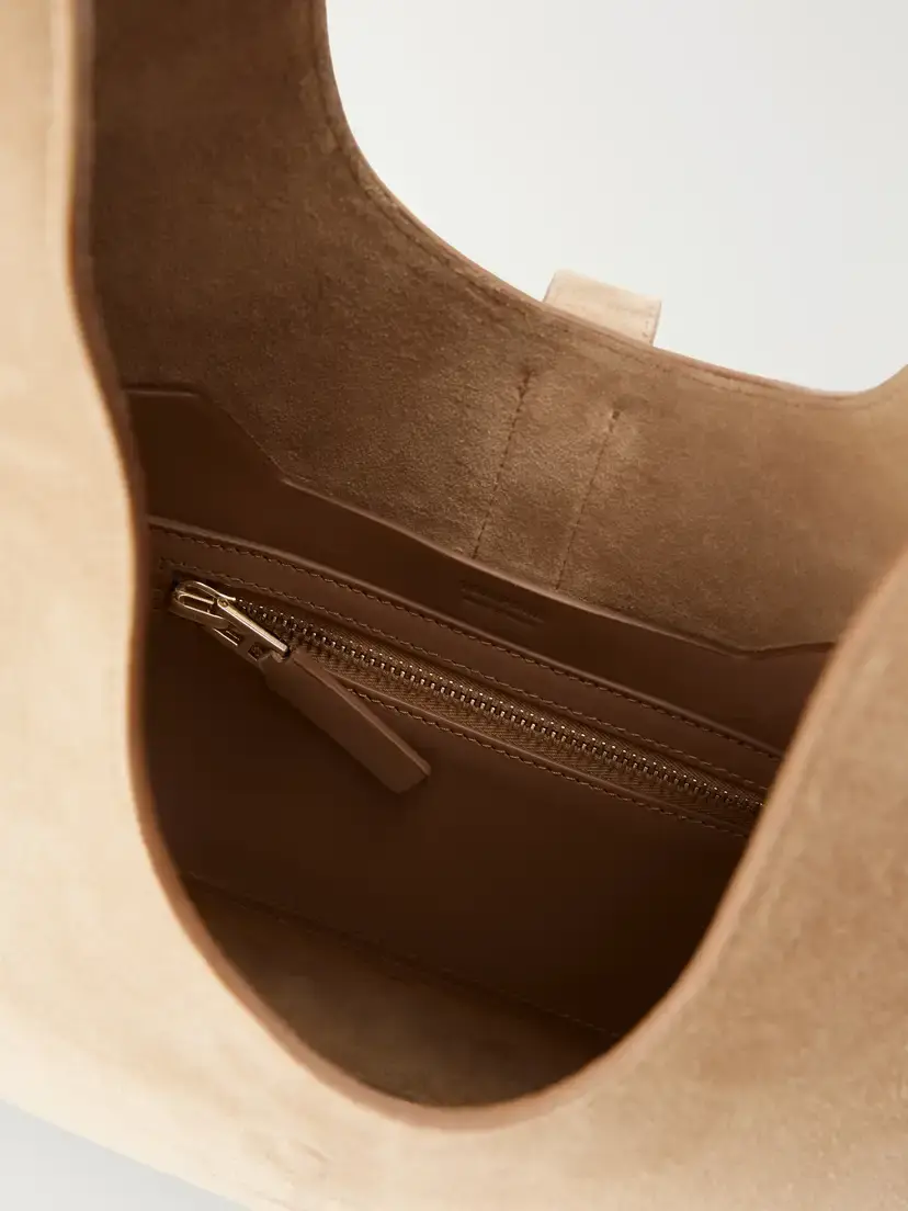Tom Ford Kara T-embellished Medium Suede Shoulder Bag | Thumbnail 6 Tom Ford Kara T-embellished Medium Suede Shoulder Bag | Thumbnail 6