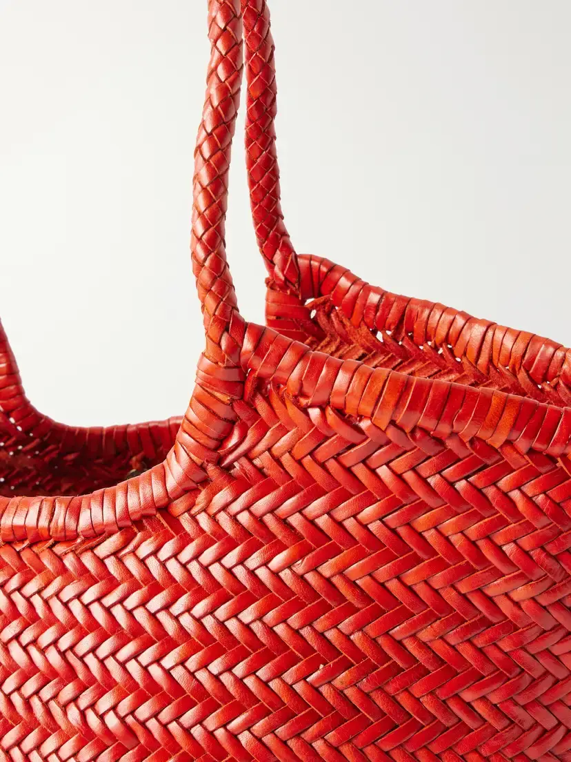 Dragon Diffusion Nantucket Woven Leather Tote | Thumbnail 5 Dragon Diffusion Nantucket Woven Leather Tote | Thumbnail 5