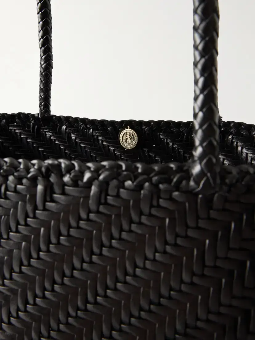 Dragon Diffusion Big Woven Leather Tote Bag | Thumbnail 5 Dragon Diffusion Big Woven Leather Tote Bag | Thumbnail 5