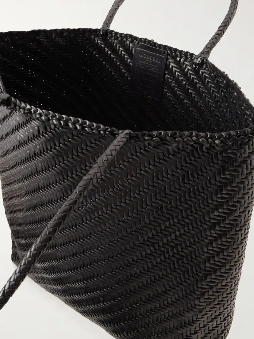 Dragon Diffusion Big Woven Leather Tote Bag | Thumbnail 6 Dragon Diffusion Big Woven Leather Tote Bag | Thumbnail 6