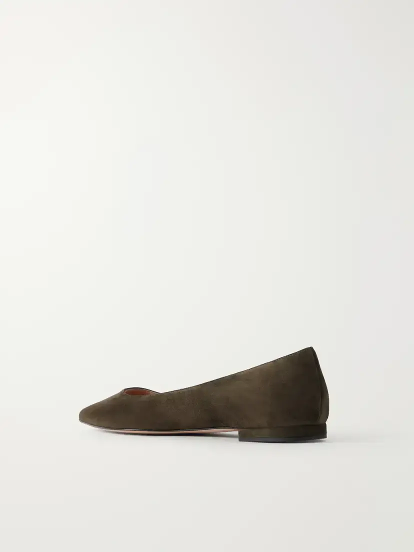 Gianvito Rossi Ginavito Suede Ballet Flats | Thumbnail 3 Gianvito Rossi Ginavito Suede Ballet Flats | Thumbnail 3
