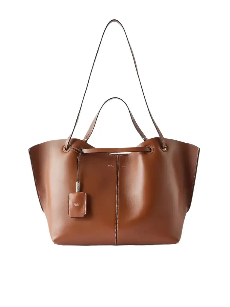 Max Mara Leather Shoulder Bag | Image 1 Max Mara Leather Shoulder Bag | Image 1