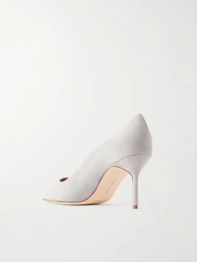 Manolo Blahnik Bb 70 Suede Pumps | Thumbnail 3 Manolo Blahnik Bb 70 Suede Pumps | Thumbnail 3