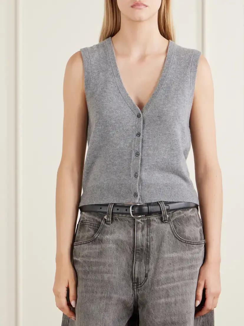 Nili Lotan Porter Cashmere Sweater Vest | Thumbnail 3